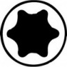 Embout pour vis TORX® 1/4'', 50 mm de long, Dimensions : T 8