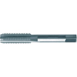 Taraud à main, filetage métrique, finisseur n°3, Filetage : M5, Pas 0,80 mm, Long. totale 50 mm, queue Ø 6 mm, Carré de la queue : 4,9 mm
