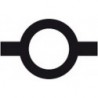 Clé pour armoire Master, Dimensions : 92 x 96 x 20 mm