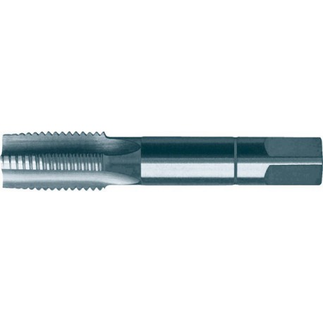 Jeu de tarauds à main, filetage métrique à pas fin, 2 pièces, Filetage x pas : M16 x 1,50 mm, Long. totale 70 mm, Carré de la queue 9 mm