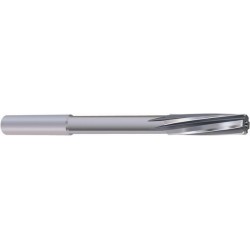 Alésoir mécanique CN à queue cylindrique, modifié, Ø nominal : 3,99 mm, Long. totale 75 mm, Lames de 19 mm, queue Ø 4 mm
