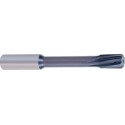 Alésoir haute performance HNC avec arrosage central pour trou débouchant, Ø nominal : 9,98 mm, Long. utile 76 mm, Long. totale 120 mm, Ø queue h6 : 10 mm