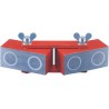 Bloc magnétique articulé réglable, Long. : 190 mm, Dimensions du bloc 90 x 40 x 40 mm, Force de maintien 250 N