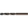 Foret hélicoïdal avec queue cylindrique courte, en acier à coupe rapide, Type N, DIN 338, profil rectifié, Ø h8 : 9,20 mm, Long. totale 125 mm