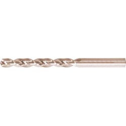 Foret hélicoïdal à queue cylindrique, en acier à coupe rapide, type W, DIN 338, surface sans revêtement, Ø h8 : 1,70 mm, Long. totale 43 mm