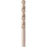 Foret hélicoïdal avec queue cylindrique courte, en acier à coupe rapide à 5 % de cobalt, type Ti, DIN 338, surface sans revêtement, Ø h8 : 3,20 mm
