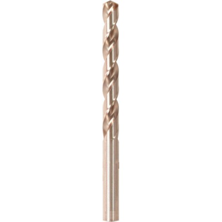 Foret hélicoïdal avec queue cylindrique courte, en acier à coupe rapide à 5 % de cobalt, type Ti, DIN 338, surface sans revêtement, Ø h8 : 11,00 mm