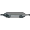 Foret à centrer en carbure monobloc, Ø de foret : 3,15 mm, Ø queue h9 8,00 mm, Long. totale 50,0 mm, Pour Ø de la pièce à usiner : 30-40 mm