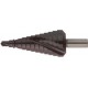 Foret étagé universel à goujure hélicoïdale, revêtement TiAIN, Long. de l'étage : 3 mm, Long. totale 82 mm, Ø queue h8 : 12 mm