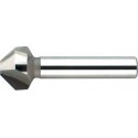Fraise conique 90°, à chanfreiner et ébavurer, en carbure, Ø nominal : 10,4 mm, Plus petit Ø 2,5 mm, Long. totale 50 mm, queue Ø 6 mm