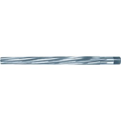 Alésoir à main pour trous de goupilles coniques, Ø nominal : 13,00 mm, Petit/grand Ø 12,80/17,00 mm, Lames de 210 mm, Long. totale : 255 mm