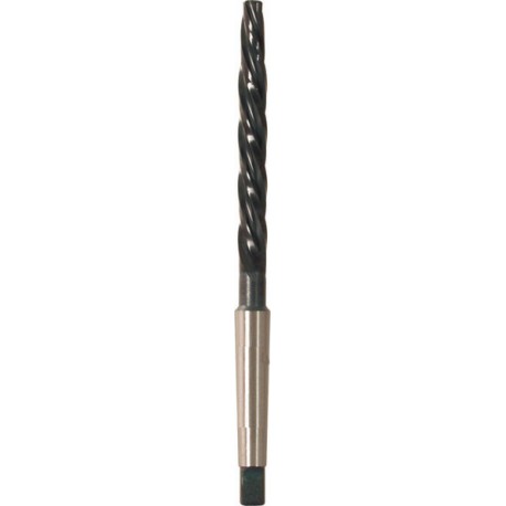 Alésoir de chaudronnier, queue CM, Ø nominal k11 : 30,00 mm, Petit Ø 21,0 mm, Long. totale 311 mm, Lames de : 195 mm, Long. d'entrée : 78 mm, CM : 3