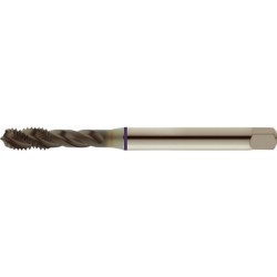 Taraud machine pour trous borgnes, surface traitée à la vapeur, DIN 371 C, Filetage M10, Pas 1,5 mm, Long. totale : 100 mm, queue Ø 10,0 mm