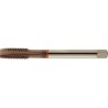 Taraud machine pour trous débouchants, DIN 376 B, Filetage M16, Pas 2,0 mm, Long. totale : 110 mm, queue Ø 12,0 mm, Carré de la queue : 9,0 mm