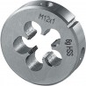Filière métrique à pas fin, HSS, Filetage : M10, Pas 1,00 mm, Ø extérieur x hauteur 30 x 11 mm