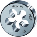 Filière métrique à pas fin, HSS-E, Filetage : M24, Pas 1,50 mm, Ø extérieur x hauteur 55 x 16 mm