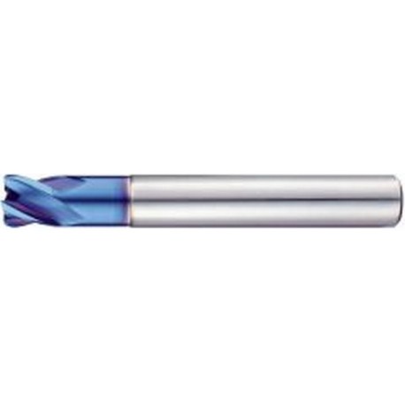 Fraise torique extra longue, type N, en carbure monobloc, K05/K10, revêtement TiAIN-S, Ø d1 : 4 mm, Long. totale l1 45 mm, Long. coupe l2 5,0 mm