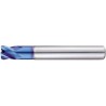 Fraise torique extra longue, type N, en carbure monobloc, K05/K10, revêtement TiAIN-S, Ø d1 : 4 mm, Long. totale l1 45 mm, Long. coupe l2 5,0 mm