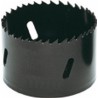 Scie cloche en acier rapide bimétal, Ø : 68 mm, Vitesse de rotation tr/mn Acier à outils/INOX 60, Vitesse de rotation tr/mn Acier de construction 125