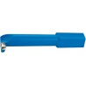 Outil à chambrer, carbure P 25/30 à droite, Queue vierkant : 10 x 10 mm, Long. totale 140 mm, Ø mini. d'alésage 20 mm, Larg. : de saignée : 3 mm