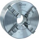 Mandrin à 4 mors, dispositif de centrage cylindrique, DIN 6350, corps en fonte ZG, Taille Ø : 125 mm, Ø de perçage traversant 32 mm, Vitesse max. 5500 tr/m