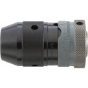 Mandrin standard à serrage rapide, résistant au perçage à percussion, Capacité de serrage : 1,0-13,0 mm, Fixation 1/2''x 20, Ø extérieur 42,8 mm