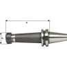 Mandrin à pinces, type ER DIN 2080 avec arrosage central, Capacité de serrage : 3,0-26,0 mm, MAS-BT 50, Pince de serrage ER40, a : 100 mm, d1 : 63 mm