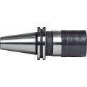 Mandrin de taraudage à changement rapide avec compensation de Long. élastique, DIN 69871, forme A, pour taraud M3-M12, Tige SK 40