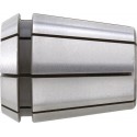 Pince de serrage ER16, DIN 6799 B, quatre pans femelle, pour taraud, Ø de la tige : 8 mm, Ø extérieur 17 mm, Long. totale 27,5 mm