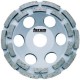Meule boisseau diamantée, Ø x alésage : 125 x 22,23 mm, Encombrement en hauteur 21 mm