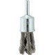 Brosse-pinceau, fil d'acier trempé, torsadé, Ø de la brosse : 23 mm, Long. de la garniture 29 mm, Epaisseur du fil 0,35 mm, Vitesse maxi. : 20000 tr/mn