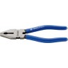 Pince universelle, tête polie, poignées à gaine en plastique, acier au chrome vanadium, Long. : 180 mm, Capacité de coupe du Ø du fil dur 2,2 mm