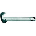 Clé à griffe, Cote s/plats : 27 mm, Long. 250 mm, Pour broche 14 mm, Épais. : de la fourche : 10 mm