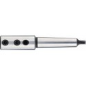 Porte-outils, fraises à lamer à pilote, à queue cône morse, Taille : 0, Queue CM 1, Long. totale 111 mm, Long. de la tête : 42 mm, Ø d'alésage : 10 mm