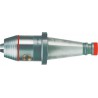 Mandrin de perceuse court pour rotation à droite / à gauche, modèle de précision, DIN 2080, Capacité de serrage d1 : 0,5-13,0 mm, ISO 40, Ø extérieur 50 mm