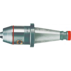 Mandrin de perceuse NC pour rotation à droite et à gauche DIN 2080, Capacité de serrage : 0,5-13,0 mm, ISO 40, Ø extérieur 50 mm, Long., ouvert : 78 mm