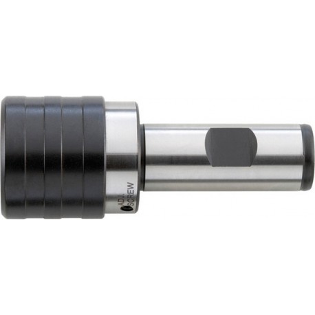 Mandrin de taraudage à changement rapide avec compensation de Long. élastique, DIN 1835 B+E, pour taraud M6-M20, Ø de la tige 32 mm