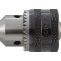 Mandrin trois mors de perceuse clé Prima à emmanchement fileté, Capacité de serrage : 0,5-8,0 mm, Fixation 3/8''x 24 mm, Ø extérieur 34,5 mm