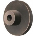 Faux-plateau brut en fonte, accessoire de fixation, Taille de mandrin : 315 mm, A 330 mm, B 165 mm, C : 100 mm, D : 30 mm, E : 50 mm