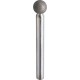 Meule diamantée sur tige sphérique DKU, Ø : 10 mm, Long. de la queue 50 mm, Ø de tige 6 mm