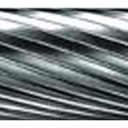 Fraise sur tige de 6 mm, en carbure, forme sphérique cylindrique WRC (bout rond), denture 3, Forme : WRC 0616, Ø de la tête 6 mm, Long. de tête 16 mm, Long