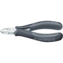 Pince coupante latérale d'électronicien ESD, Modèle à petit biseau, tête ronde, Long. 115 mm