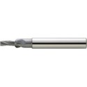 Fraise à fileter GFS en carbure monobloc, arrosage central, 1,5 x d, sans revêtement, Filetage : M5, Pas 0,80 mm, Lames de l1 9,2 mm
