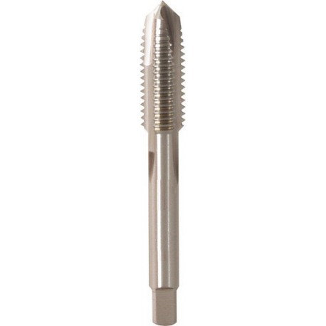 Foret taraudeur pour trou débouchant, court, acier à coupe rapide E, Filetage : M2, Pas 0,40 mm, Long. totale 36 mm, queue Ø 2,8 mm
