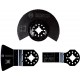 Coffret de 3 pièces pour carreleur AIZ 20 ab (1x)/ ATZ 52 SC (1x)/ acz 85 lmt (1x) - Bosch 2608662342