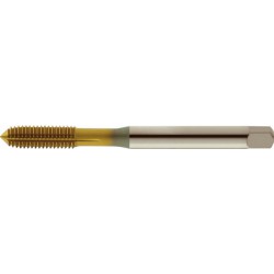 Taraud á refouler, DIN 371 B, Filetage M6, Pas 1,0 mm, Long. totale : 80 mm, queue Ø 6,0 mm, Carré de la queue : 4,9 mm, avant-trou Ø 5,55 mm