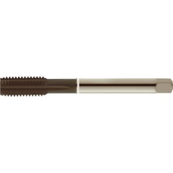 Taraud machine pour trous borgnes et débouchants, nitruré, DIN 376 C, Filetage M12, Pas 1,75 mm, Long. totale : 110 mm, queue Ø 9,0 mm