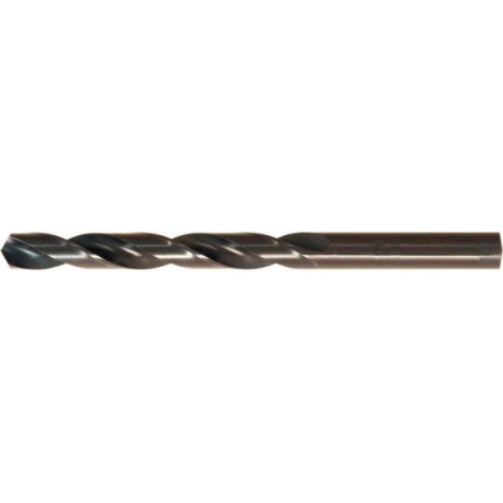 Foret hélicoïdal avec queue cylindrique courte, en acier à coupe rapide, Type N, DIN 338, profil rectifié, Ø h8 : 9,10 mm, Long. totale 125 mm