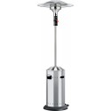 Chauffage extérieur terrasse Elegance Inox Blanc/argent