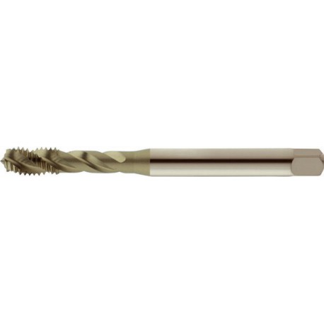 Taraud machine pour trous borgnes, DIN 371, sans revêtement, Filetage : M12, Pas 1,75 mm, Long. totale 110 mm, queue Ø 9,0 mm